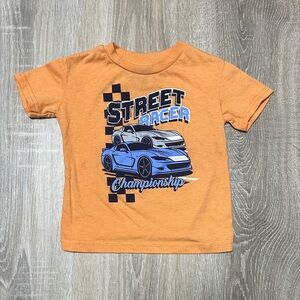 Street Racer Championship Kids T-Shirt - Orange